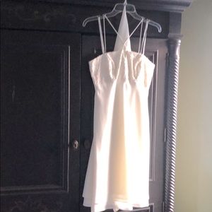Cream color evening dress worn one time